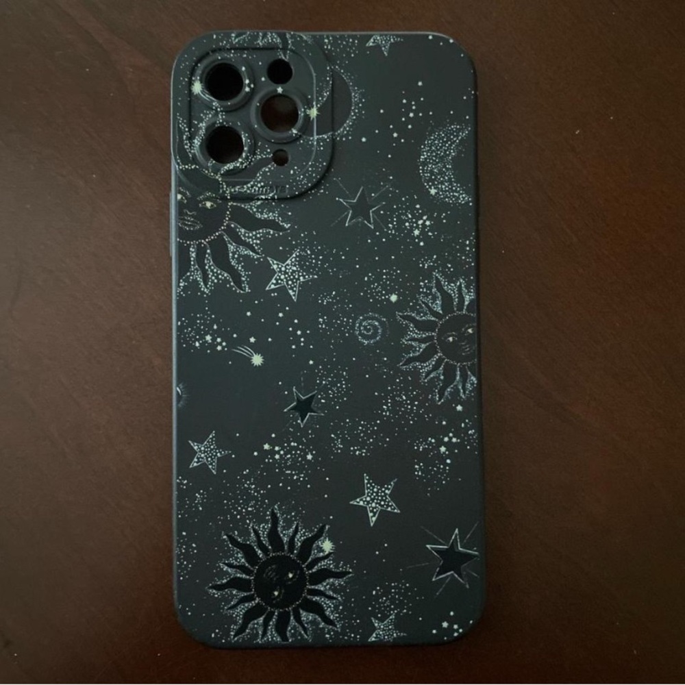 Starry Night Black iPhone Case